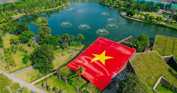 Công viên xanh Eco Central Park thu hút hơn 20.000 du khách dịp nghỉ lễ 2/9